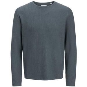 Jack & Jones - Jjecooper Knit Crew Neck Noos - Gebreide Herentrui - Storm