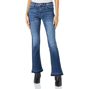 7 For All Mankind Bootcut Tailorless Millennium Jeans voor dames, Donkerblauw, 50