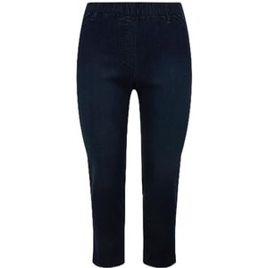 Ulla Popken 7/8 Jeggings Denim Sienna 831684 broek, blauw, 47 W x 32 L dames, Blauw, 47W / 32L