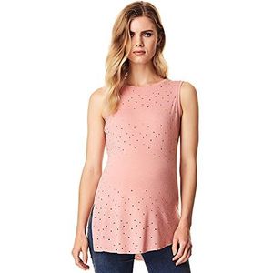 Supermom Dames Tank Destroyed Zwangerschapsstop, roze (light rose c092), XS