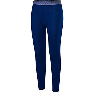 Black Crevice Merino onderbroek voor dames, hoogwaardig merino-ondergoed voor dames, merinowol, 70% merinowol en 30% PES, temperatuurregulerende merino onderbroek voor dames, staalblauw/grijs, 38