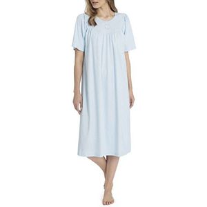 CALIDA Vrouwen zacht katoen Nightie - blauw - XL