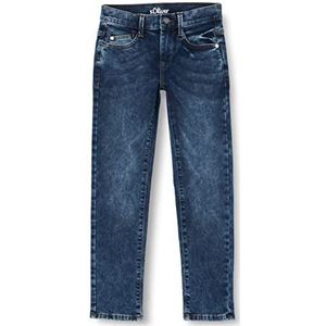 s.Oliver Jongens Seattle: Jeans met warme binnenkant, Blauw 57Z5, 134 cm