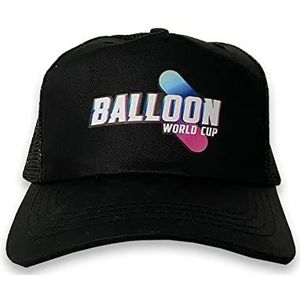 Balloon World Cup Cap, zwart, eenheidsmaat, uniseks
