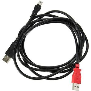 StarTech. com 1,8 m USB Y-kabel voor externe harde schijven, USB A naar Mini-B aansluitkabel