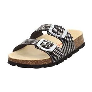 Superfit Pantoffels met voetbed voor jongens, zwart 0030, 27 EU