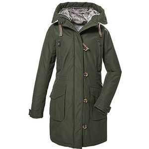 G.I.G.A. DX Dames Winterparka/functionele parka met capuchon GW 44 WMN PRK, olive, 38, 40895-000