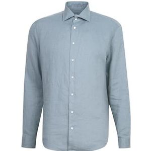 Seidensticker - Businessoverhemd - Sage Green - Regular 1/1 Kentkraag - Lange Mouwen