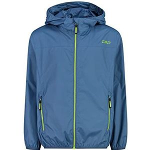 CMP - Kinderregenjas met vaste capuchon, dusty blue, 164