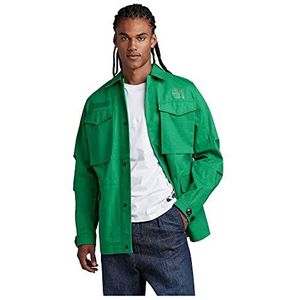 G-STAR RAW Heren Core Field Jacket, Groen (Jolly Green D342-D608), XS, Groen (Jolly Green D342-d608), XS
