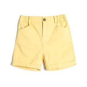 Koton Babyboys Pocket Detail Elastische Tailleband Shorts, geel (152), 6-9 Maanden