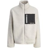 JACK & JONES Heren Jcocover Teddy Jacket, Vapor Blue, l, vapor blue, L