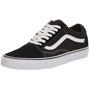 Vans Old Skool, VD3HBKA, unisex sneakers voor volwassenen, zwart (black/black (canvas), 35 EU, zwart, 35 EU