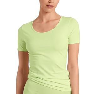 CALIDA Natural Comfort T-shirt voor dames, Light pistache, 32/34 NL