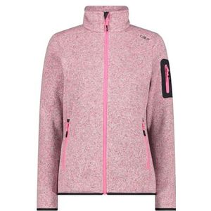 CMP - Knit-Tech jack voor dames, roze fluo-wit, D40