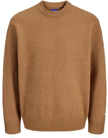 JACK & JONES Jornorrebro Knit Crew Neck Sn, Arganolie., L