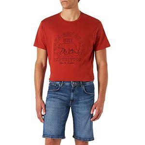 Hackett London Denim shorts voor heren, 5 Filt Denim, 40