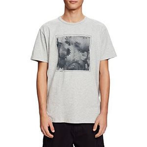 ESPRIT Heren 033EE2K321 T-shirt, 044/LIGHT Grey 5, XS, 044/lichtgrijs 5, XS