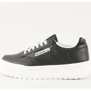 Reebok Unisex Club C MEGACOURT Sneaker, zwart/krijt/wit, 5.5 UK, Zwart Krijt Wit, 38.5 EU