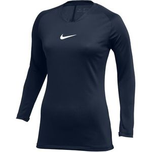 Nike Dames Top Met Lange Mouwen W Nk Df Park 1Stlyr Jsy Ls, Midnight Navy/Wit, AV2610-410, XS