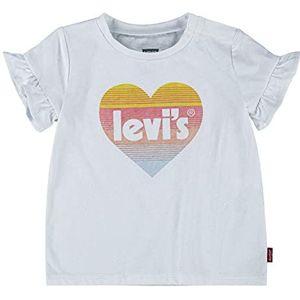 Levi's Lvg T-shirt met korte mouwen voor babymeisjes met flutter 1ee976, Ananas Slice, 24 maanden