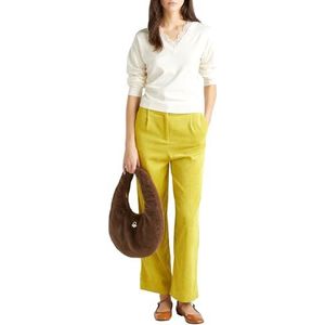 United Colors of Benetton T-shirt met V-hals M/L, Wit, XL