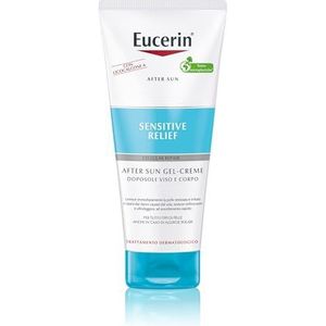 Eucerin Sensitive Relief After Sun Gel Crème Doposole Viso en Corpo, 200 ml