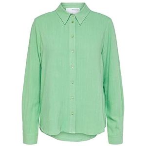 SELECTED FEMME Dameshemd met lange mouwen, Absinthe Green, 38
