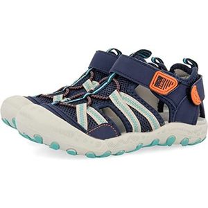 GIOSEPPO Deinze, Gladiator-sandalen voor heren, marineblauw, 38 EU
