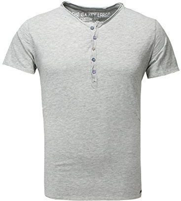 KEY LARGO Heren Mt Lemonade T-shirt, Silver Mel. (1108), S