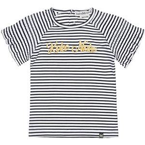 Koko Noko Girl's Girls T Blue White gestreept shirt, 62
