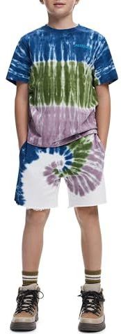 Desigual - TS_tie Dye - T-shirt - Marron