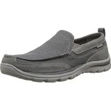 Skechers Superior Milford Loafer voor heren, Grijze Grau Ccgy, 41.5 EU
