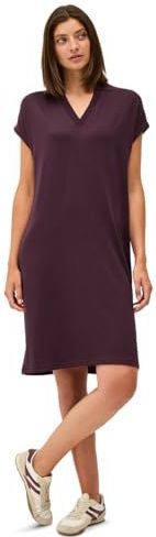 Tricot Jurken - Mulberry Red - Korte Mouwen - Casual Fit