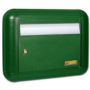 Aluminium box Neve brievenbus, groen