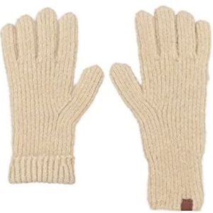 Bickley + Mitchell Dames Soft Rib Cold Weather Handschoenen, zand, één maat, zand, One Size (Fabrikant maat:ONESIZE)