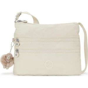 Kipling ALVAR Middelgrote schoudertas, Beige Pearl (Wit)