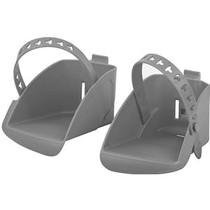 POLISPORT 8634400006 - Vervanging voetsteun + riemen voor BUBBLY MAXI model stoel in zilverkleur