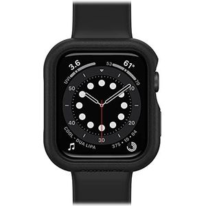 OtterBox All Day Watch Bumper voor Apple Watch Series SE 2e gen/SE 1e gen/6/5/4 44mm, Schokbestendig, Valbestendig, Slanke beschermhoes voor Apple Watch, Guards Display and Edges, Zwart
