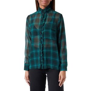 OCY Damesblouse 13811502-OC01, donkergroen, S, donkergroen, S