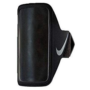 Nike Lean Arm Band zwart/zilver