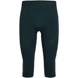 FALKE - Heren Broek van Onderlaag - Groen - Warm 3/4 M - Functioneel Materiaal