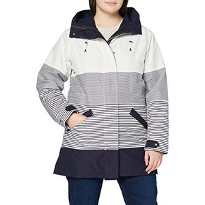 Windfield/Danwear Rainwear damesjas, blauw (08 Navy Strib), 48
