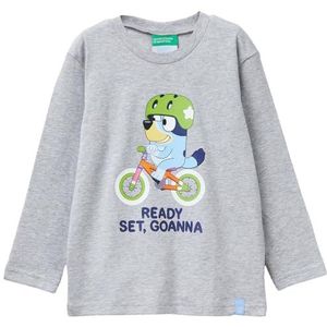 United Colors of Benetton T-shirt M/L, Grijs, 4 anni