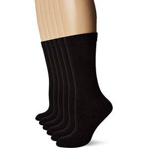 FM London (6-pack) Dames Bamboe Kalf Sokken | Zachte, casual en formele jurk sokken