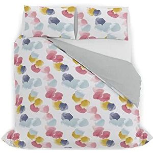 Italian Bed Linen Beddengoedset Watercolor, 02, tweepersoonsbed