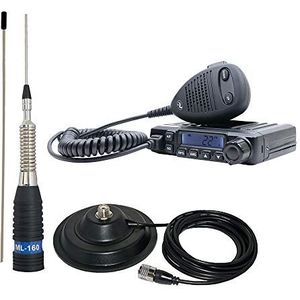 PNI Radio CB Escort HP 6500 ASQ met CB ML160 antenne met magneet