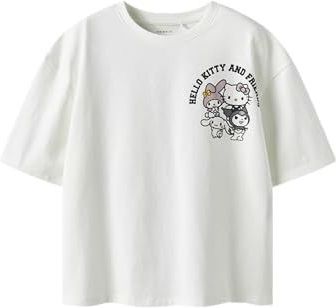 Nkfoda Hellok Ss RLX Top Box Sky, cloud dancer, 122-128