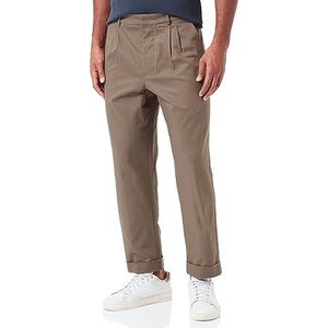 Seidensticker Studio Chino - Regular Fit - gemakkelijk te strijken - chinobroek - lang - uniseks - katoenmix, donkergroen, 52