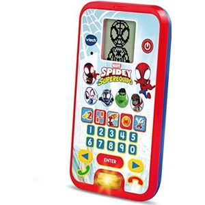 VTech - Educatieve telefoon van Spidey en zijn superteam, speelgoed voor kinderen + 3 jaar, ESP-versie